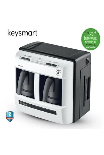 KEYSMART  2li Türk Kahve Makinesi