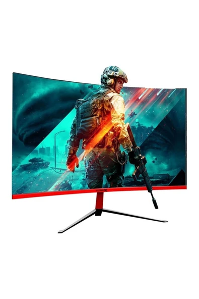 TURBOX  Trustier  75hz 5ms Vga Hdmi 1920x1080 23.6 Inç R1800 Curved Frameless Monitör