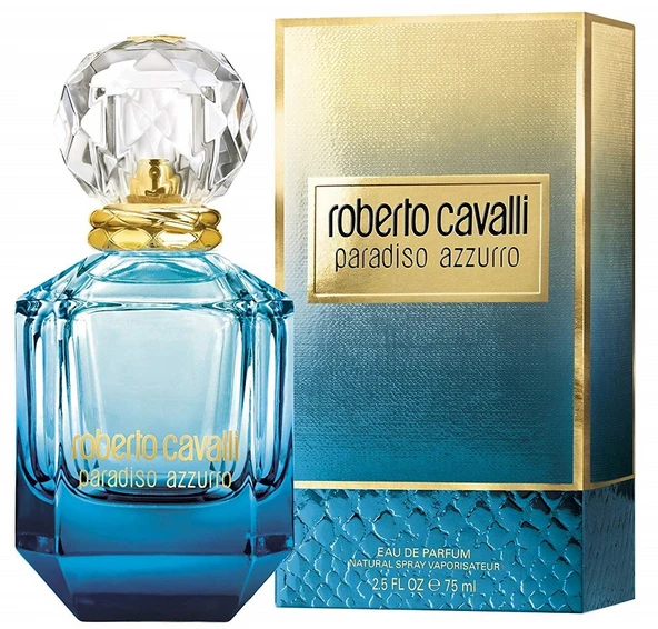 Roberto Cavalli Paradiso Azzurro EDP Kadın Parfüm - 75ml - 3