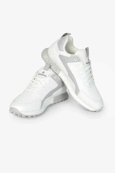 Moda Ayakkabı 1022 Beyaz Erkek Günük Yürüyüş Ayakkabı - 5