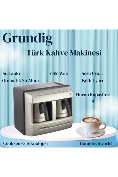 Grundig  Cream Gold Türk Kahve Makinesi