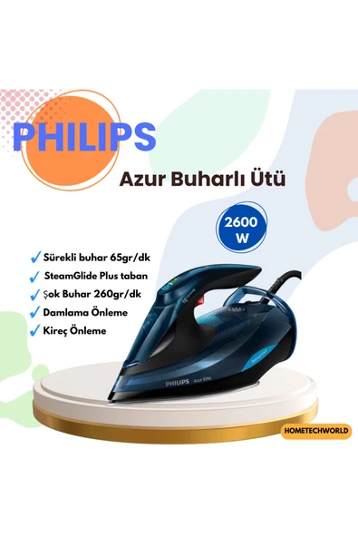 Philips  Azur 2600w Buharlı Ütü