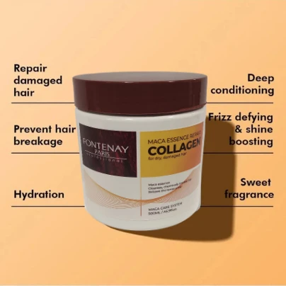 Fontenay Collagen Saç Maskesi & Buğday Proteinli 500 ml 3'Lü Set - 4