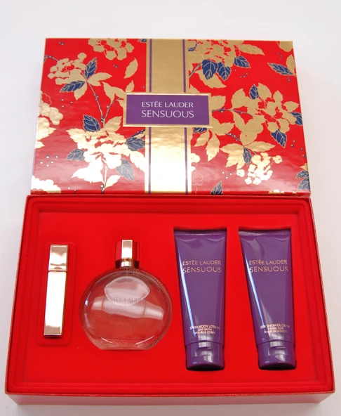 Estee Lauder Sensual 100 ml+15 ml edp +100 ml +100 ml vücut losyonu - 4