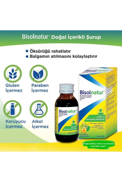 Bisolnatur Bitkisel Şurubu 128 gr 2 Adet - Resim 4