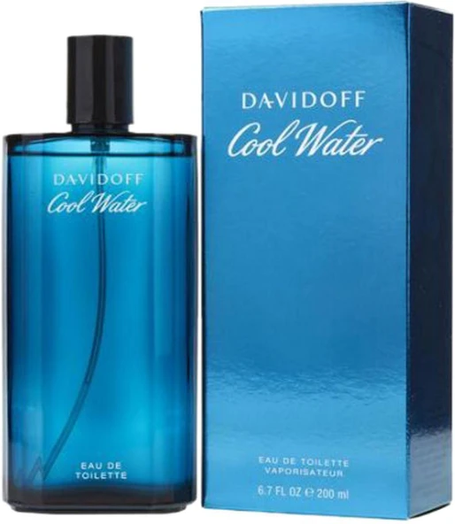 Davidoff Cool Water Men eau de toilette 200 ml erkek parfümü - 2