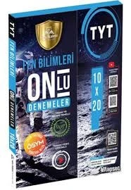 TYT 10`lu Fen Bilimleri Branş Denemesi 10x20 Soru Kalesi Yayınları