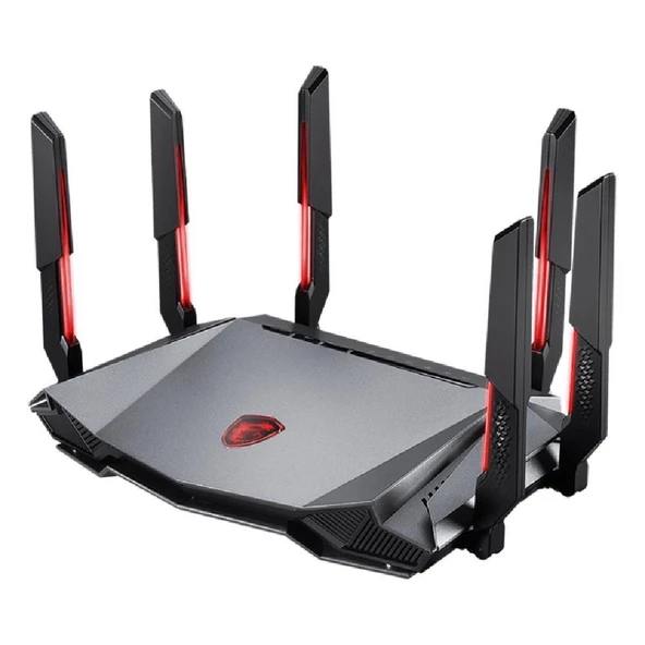 MSI RadiX AXE6600 WiFi 6E Tri-Band Gaming Router - 4