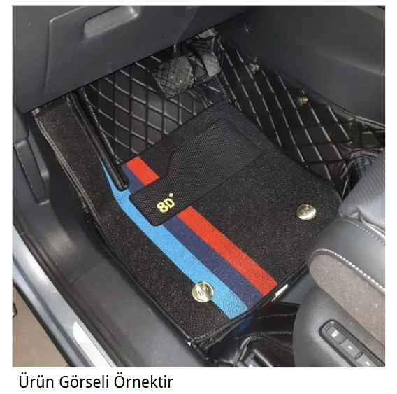 Ford Fiesta 2004-2008 Arası Aracına Özel 8d Çift Katmanlı Havuzlu Paspas Takımı