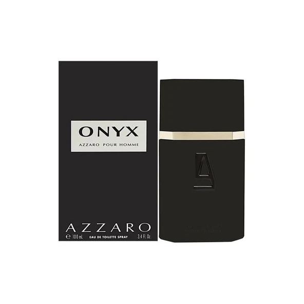 Azzaro Onyx Pour Homme Eau de Toilette EdT 100 ml erkek parfüm - 3