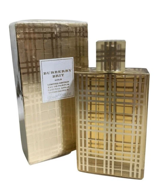 Burberry Brit Gold Sınırlı Üretim 100 ml edp  kadın parfüm