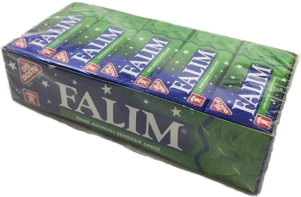 Falım Nane Aromalı Şekersiz Sakız 7 g (20 ADET) - 2