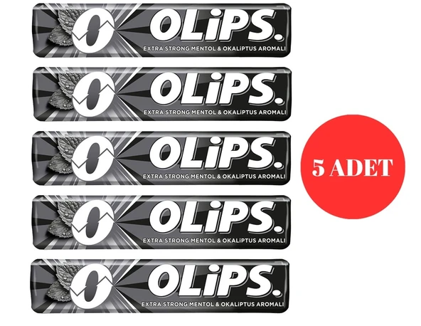 Olips Ekstra Strong Mentol Okaliptus Aromalı Bonbon Şekerleme 28 g (5 ADET) - 2