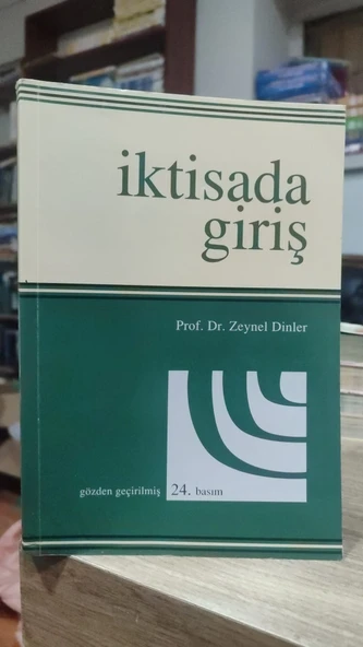 İktisada Giriş 22.Basım --- Zeynel Dinler ürün görseli