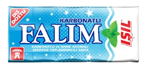 Falım Işıl Karbonat ve Nane Aromalı Şekersiz Sakız (5 ADET) - 3