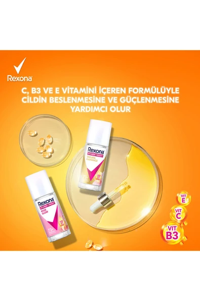 Rexona Vitamin Bright Sakura Radiance Bayan Roll On 45 ml - 5