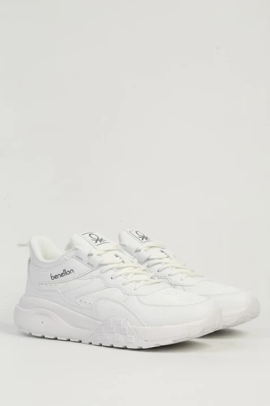 Benetton BNI-11504 Erkek Spor Ayakkabı Beyaz 40-44
