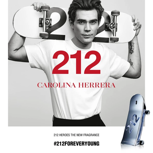 Carolina Herrera 212 Men Heroes EDT 90 ml Erkek Parfüm - 3