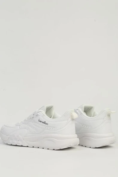 Benetton BNI-11504 Erkek Spor Ayakkabı Beyaz 40-44 - Resim 3