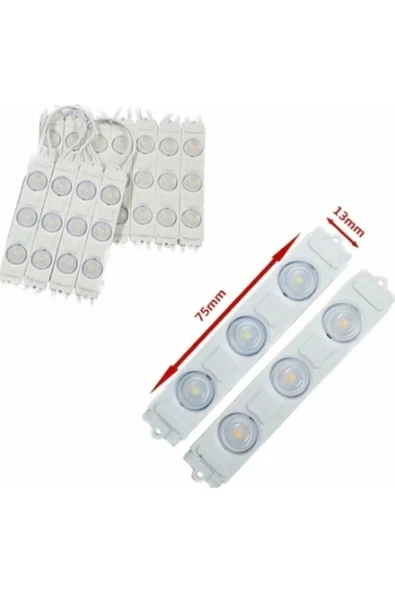 GARRA  10 Adet 1.5 Watt Amber Modül Led 2835 Mercekli - 2