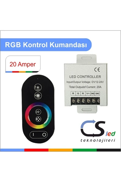 CSled  20 Amper Rgb Led Kontrol Kumandası