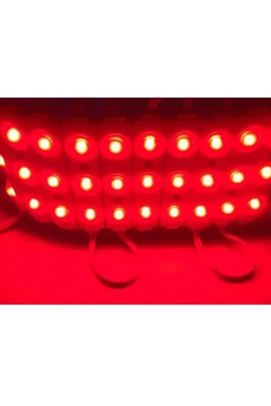 Ne Lazımsa Var  CFR 10 Adet 1.8 Watt 3 Ledli Parmak Led Modül Mercekli Beyaz,Gün ışığı,amber (sarı),kırmızı 12v - 2