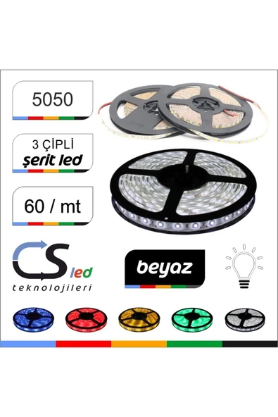 CSled  5050 Iç Mekan Şerit Led