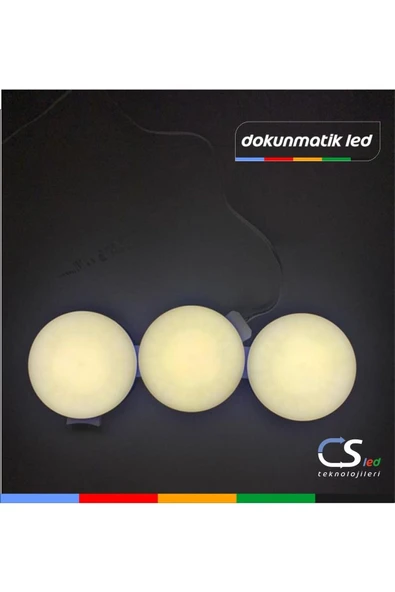 CSled  220v Dokunmatik Led Lamba - 3