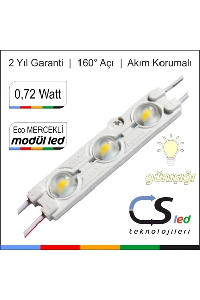 CSled  0,72 Watt Modül Led Eco Mercekli (20 ' Li Seri)