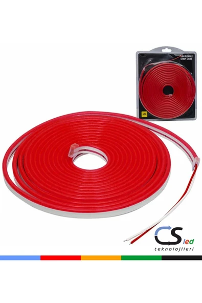 CSled  12v Neon Şerit Led 5mt - 1