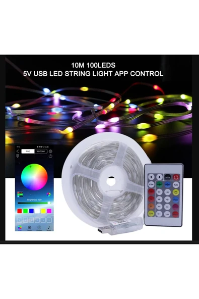 CSled  Rgb fairy lights Waterproof 10mt 5V - 3