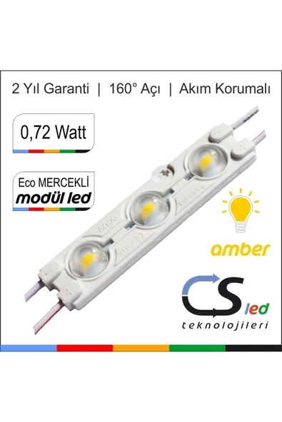 CSled  1.2 Watt Modül Led Eco Mercekli (20 ' Lİ SERİ)