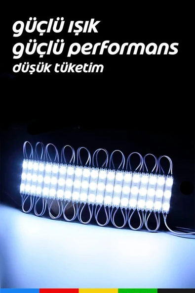 CSled  1.5W Beyaz Modül Led 2835 SMD Mercekli  Yüksek Performans Düşük Enerji Tüketimi IP65 Suya Dayanıklı - 4