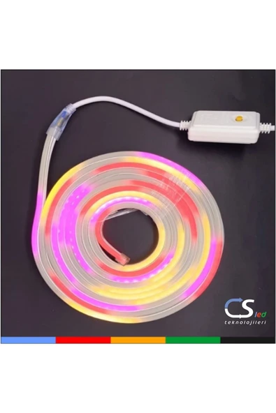 CSled  220 V Rgb Neon Hortum Led 5mt