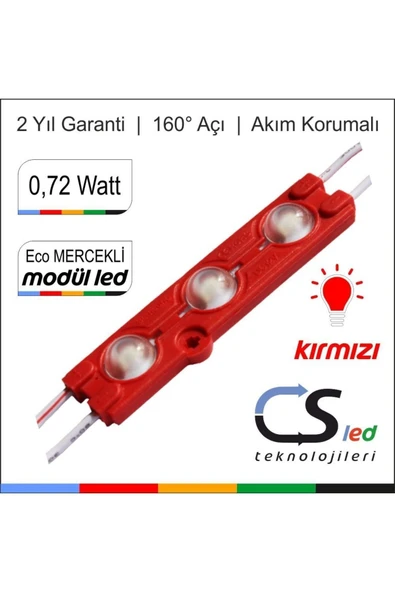 CSled  1.2 Watt Modül Led Eco Mercekli (20 ' Lİ SERİ)