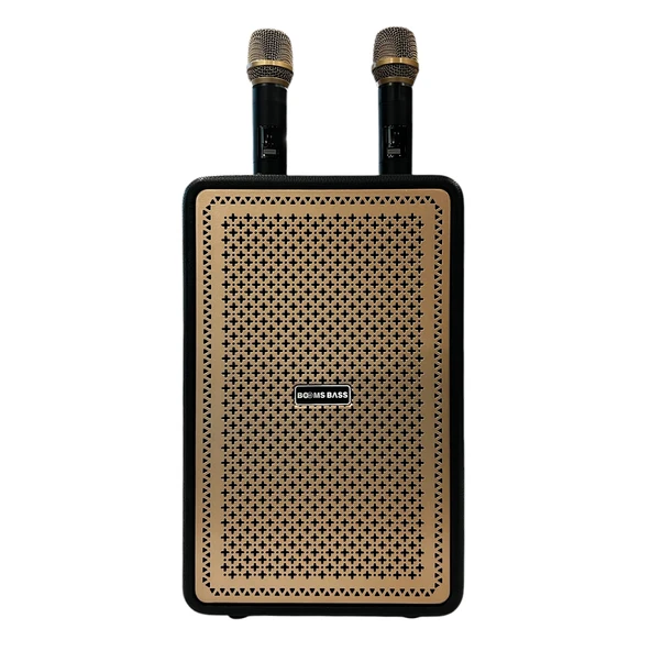 Booms Bass M4203+ Karaoke Box Kablosuz Hoparlör - Speaker - 2