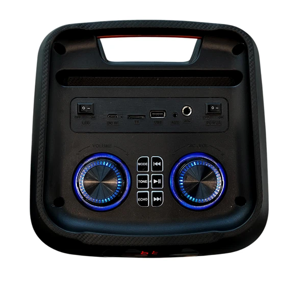 Blueseed BS-102 Party Box Kablosuz Hoparlör - Speaker (Siyah) - 3