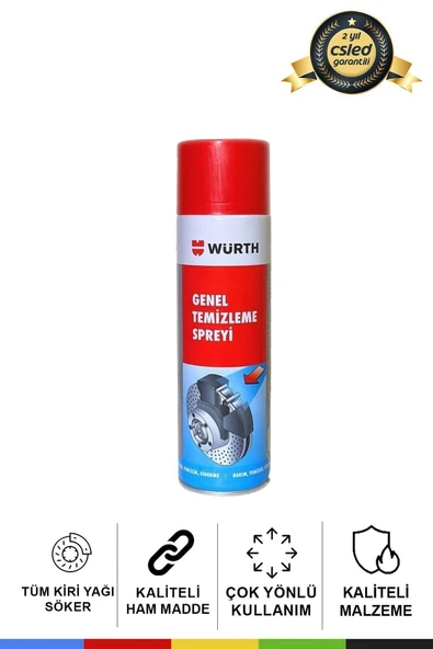 CSled  Genel Temizleme Spreyi – Fren ve Balata Temizleyici 500ml