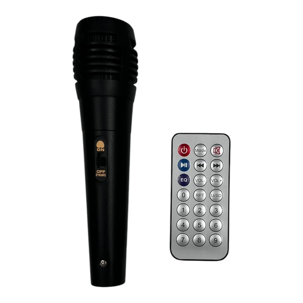 Blueseed BS-102 Party Box Kablosuz Hoparlör - Speaker (Siyah) - 4