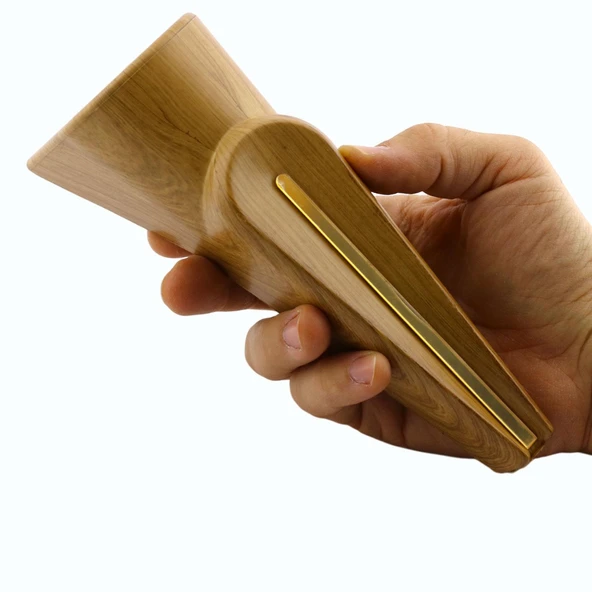 (4 ADET) Nota Ceviz 19 Cm Mobilya Kanepe Tv Ünitesi Koltuk Ayağı Ayakları Ahşap Desenli Kahverengi - Resim 6