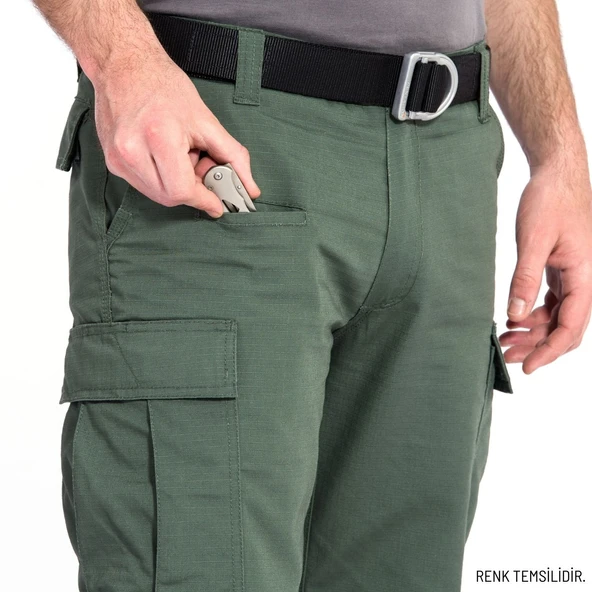 Taktikal Outdoor Erkek Pantolon - Pentagon - BDU 2.0 - Black - K05001 - Tactical Pantolon - 2