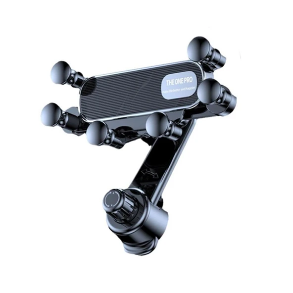 One Pro 360° Dönebilen Araç İçi Havalandırma Telefon Tutucu (Siyah)