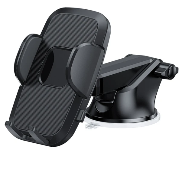ML-182 360 Derece Dönebilen Araç İçi Telefon Tutucu (Siyah) - 4
