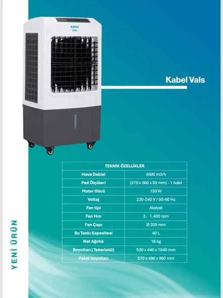 KABEL EVSEL TİP SOĞUTUCU-VALS - 4