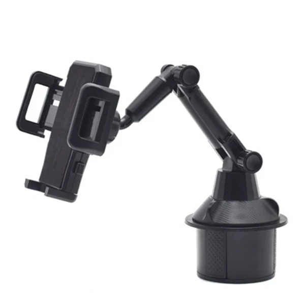 HB-801 Teleskopik Araç bardak Yeri Telefon Tutucu (Siyah)