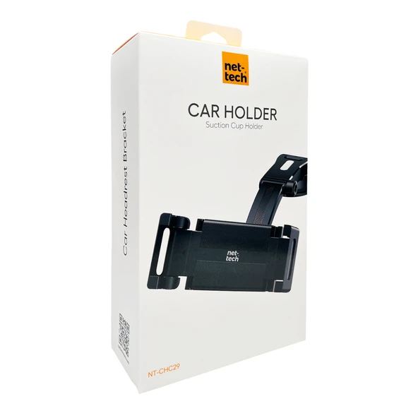 Nettech NT-CHC29 Ayarlanabilir Araç Camı Tablet ve Navigasyon Tutucu (Siyah) - 3