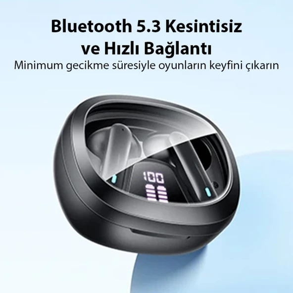 Hoco EQ6 TWS Kulak İçi Bluetooth Kulaklık (Siyah) - 4