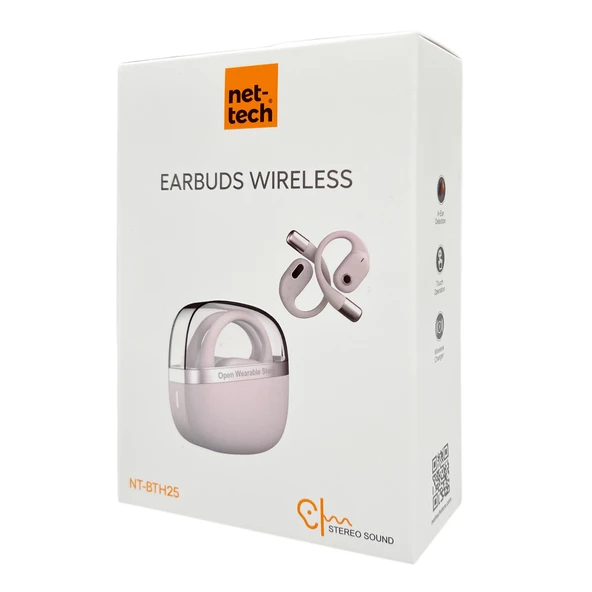 Nettech NT-BTH25 Kulakiçi Bluetooth Kulaklık Gold - 4