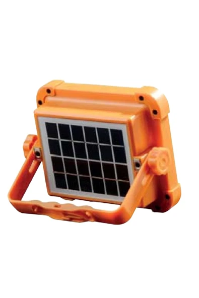 Turbo 400w Solar Led Projektör Kamp Solar Uzatmalı Solar Panel+Şarj Edilebilir Pil+ Şarj Kablosu - 4