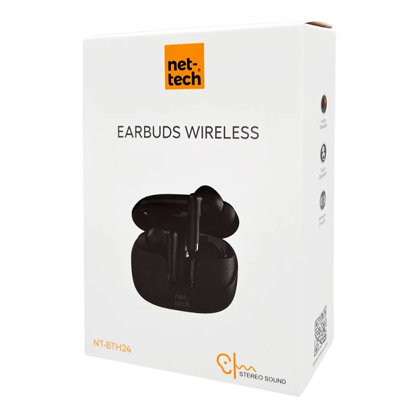 Nettech NT-BTH24 Kulakiçi Bluetooth Kulaklık Siyah - 4